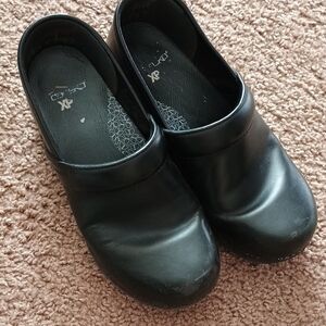Dansko Black Clogs